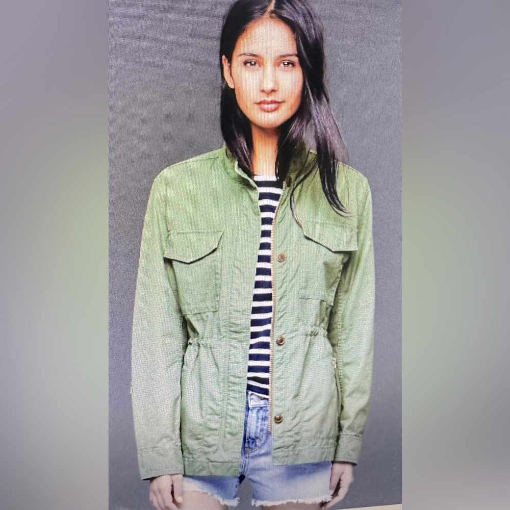 Gap utility jacket, cool olive size large new with tags